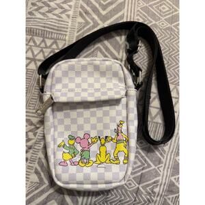 Buckle Down Disney Mickey and Fab Four Friends Backside Group Pose Crossbody